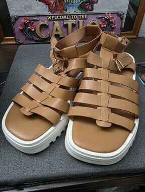Torrid Tan Chunky Gladiator Sandal